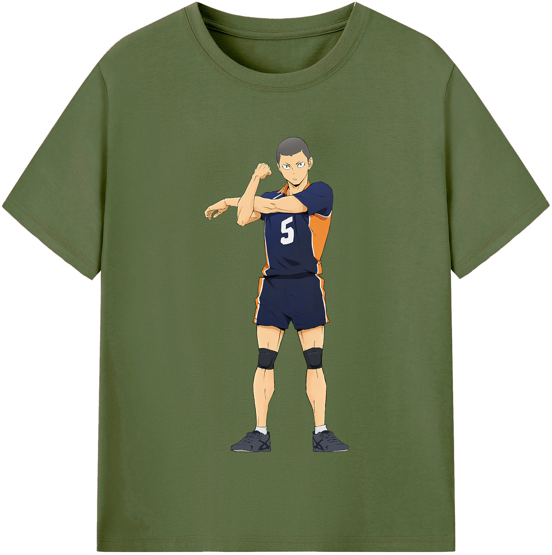 （画像用） ハイキュー!! Haikyu!! 綿100％半袖Tシャツ（フロントプリント）